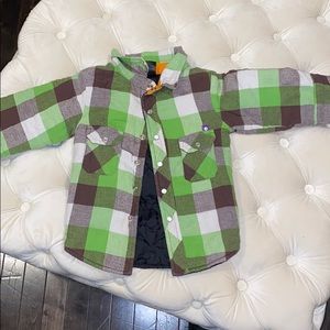 Made in Canada shacket lined